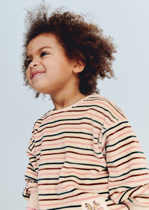 KIDS-GIRLS Sweatshirt — Beige