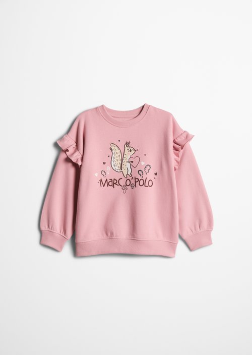 KIDS-GIRLS Sweatshirt — Red