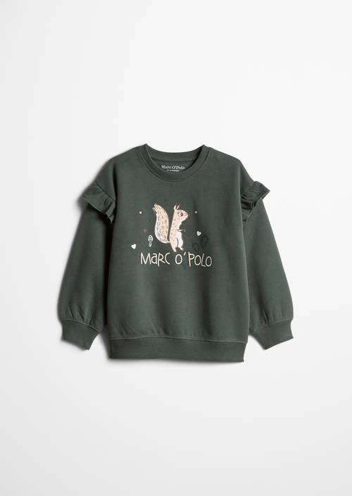 ‎KIDS-GIRLS Sweatshirt Green in vooraanzicht