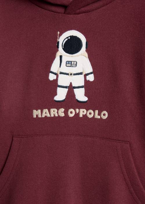 Sweat à capuche KIDS - GARÇONS Red en vue détaillée