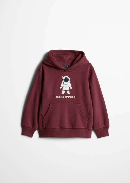 Sweat à capuche KIDS - GARÇONS Red en vue de face