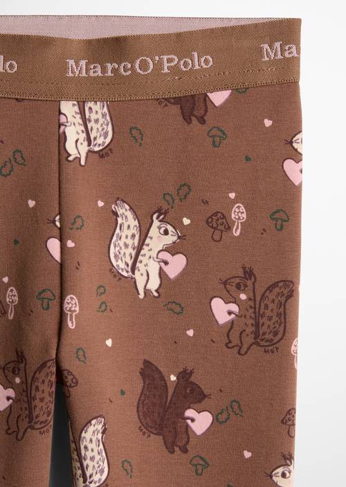 ‎KIDS-GIRLS Leggings Brown en vue détaillée