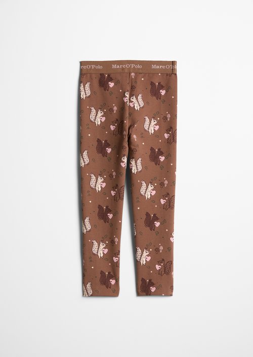 KIDS-GIRLS Leggings — Brown