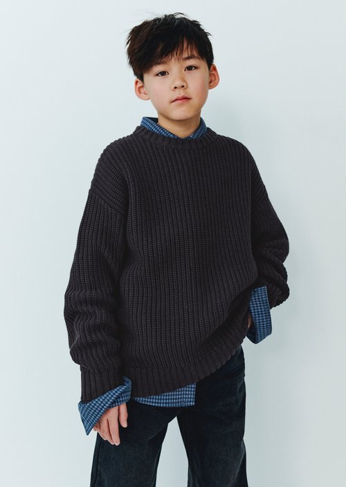 TEENS-BOYS Sweaters — Dark Navy