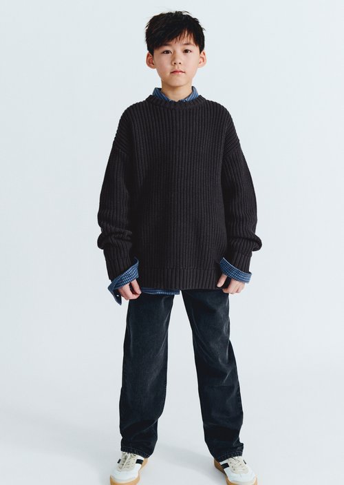 TEENS-BOYS Sweaters — Dark Navy