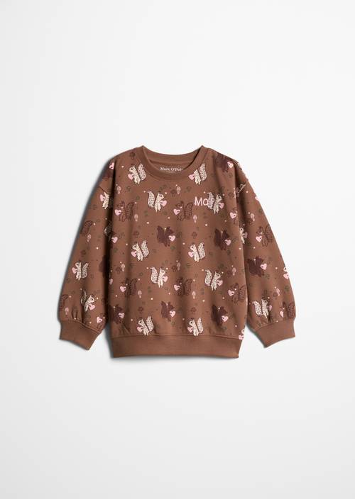 ‎KIDS-GIRLS Sweatshirt Brown in Frontalansicht
