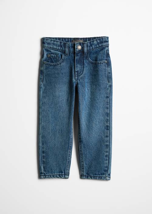 KIDS- BOYS Jeans Mid Blue Denim in Frontalansicht