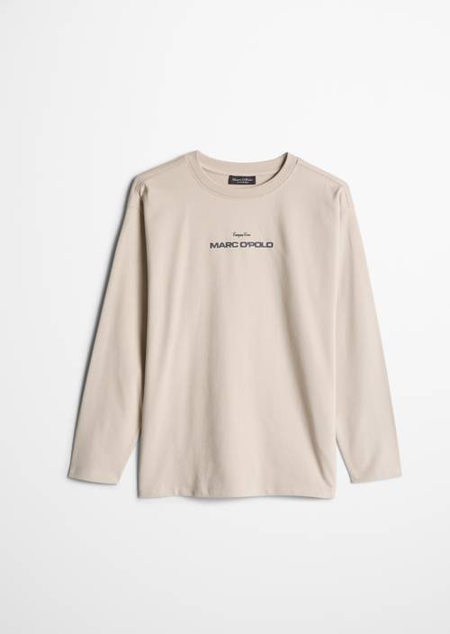 TEENS-BOYS Long-Sleeve Shirt Gray Silk in front view