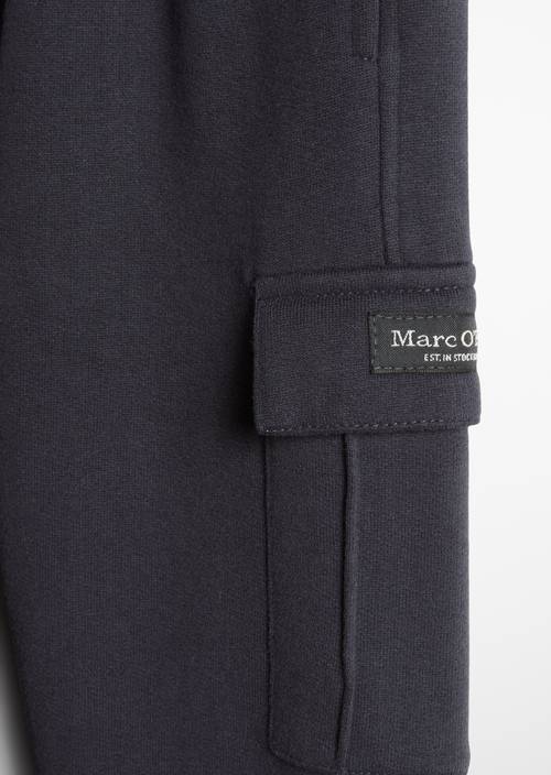 ‎KIDS- BOYS Cargo-Sweathose Dark Navy in Detailansicht