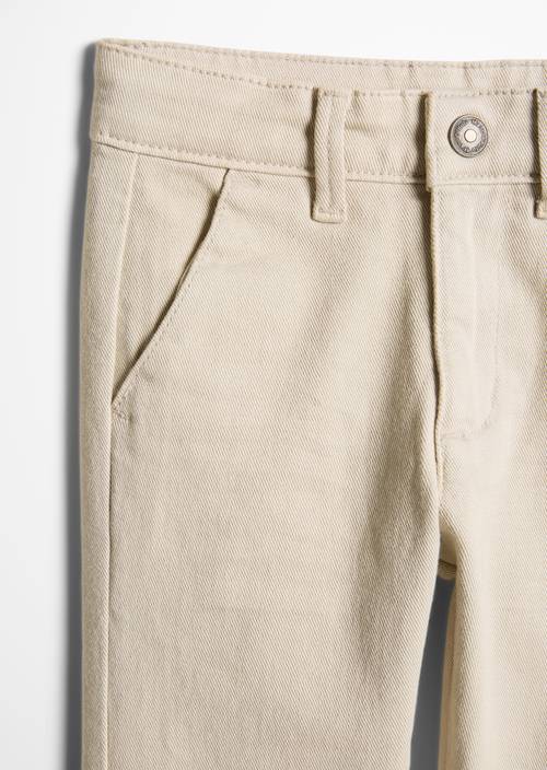 KIDS - GARÇONS Chino Gray Silk en vue détaillée