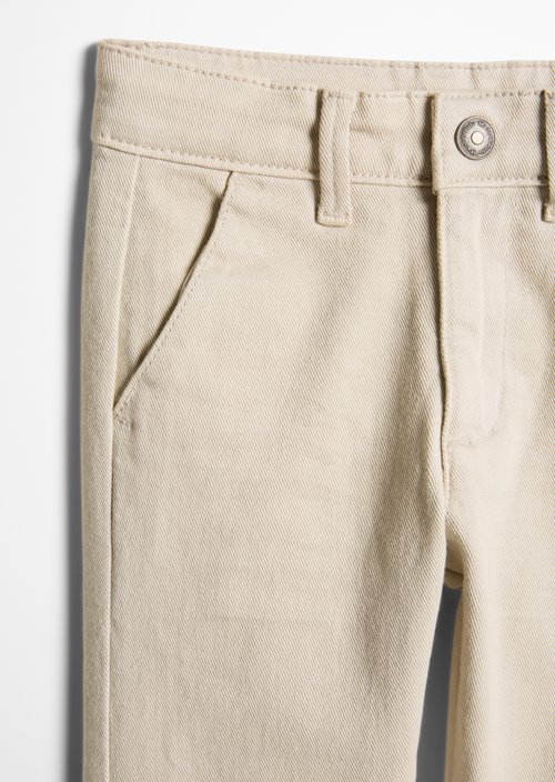KIDS - BOYS Chino — Gray Silk