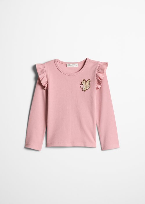 KIDS-GIRLS Long-Sleeve Shirt — Red