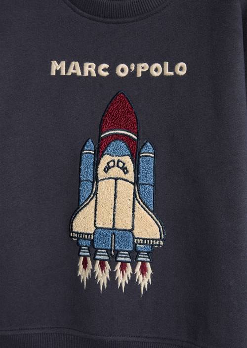 KIDS - BOYS Sweatshirt Dark Navy in detail view