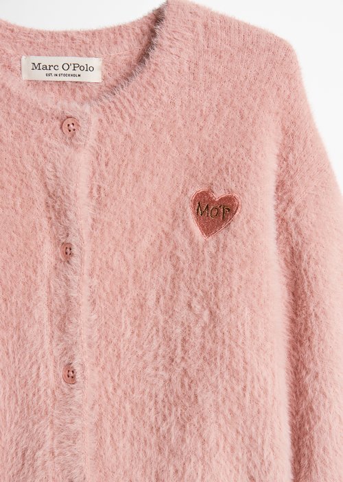 KIDS-GIRLS Cardigan — Red