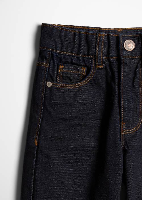 KIDS-GIRLS Jeans Dark Blue Denim in Detailansicht
