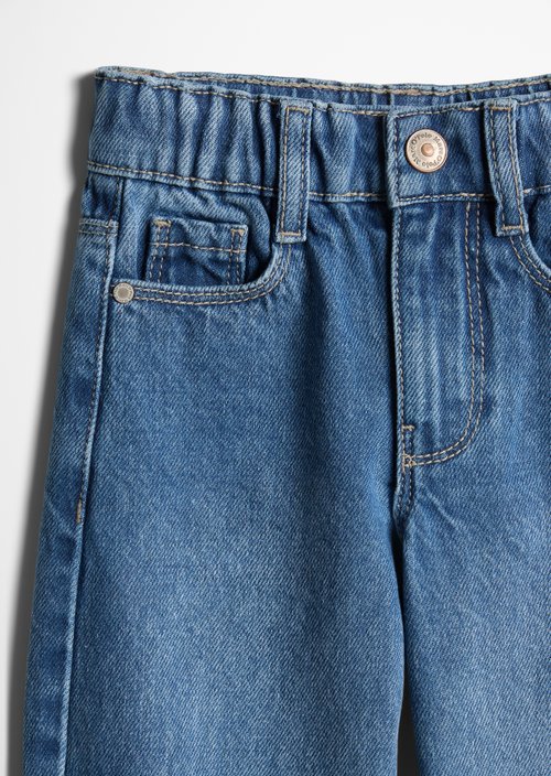 KIDS-GIRLS Jeans — Mid Blue Denim