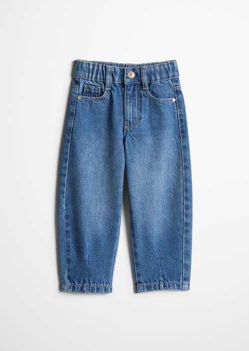 KIDS-GIRLS Jeans Mid Blue Denim in Frontalansicht
