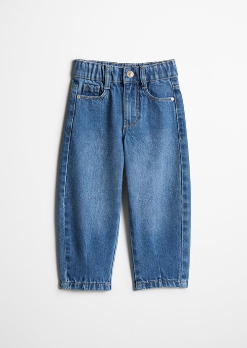KIDS-GIRLS Jeans — Mid Blue Denim