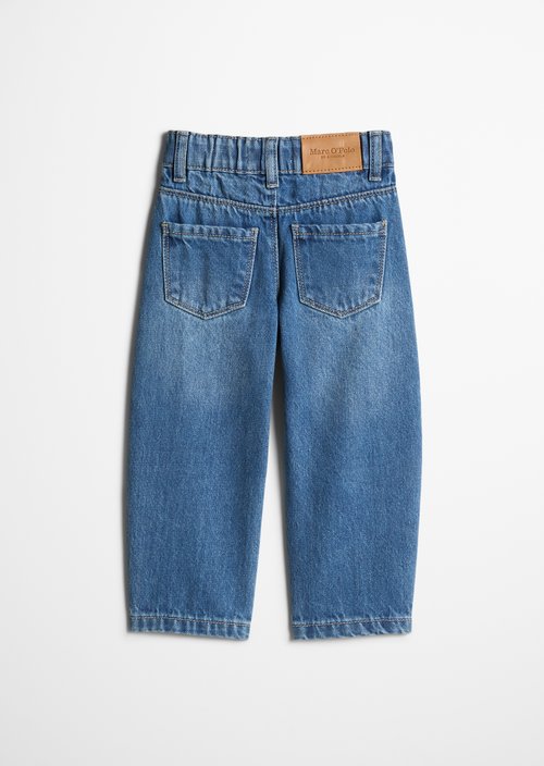 KIDS-GIRLS Jeans — Mid Blue Denim