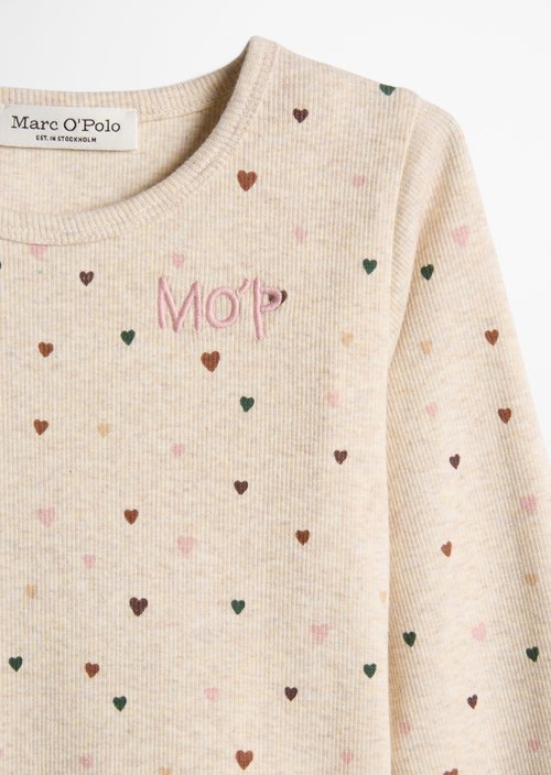 ‎KIDS-GIRLS Long-Sleeve Shirt — Beige