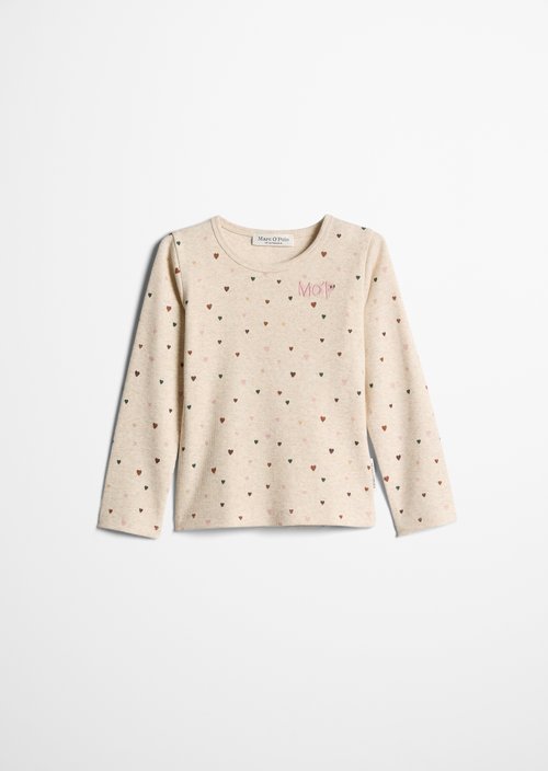 ‎KIDS-GIRLS Long-Sleeve Shirt — Beige (alternate view)