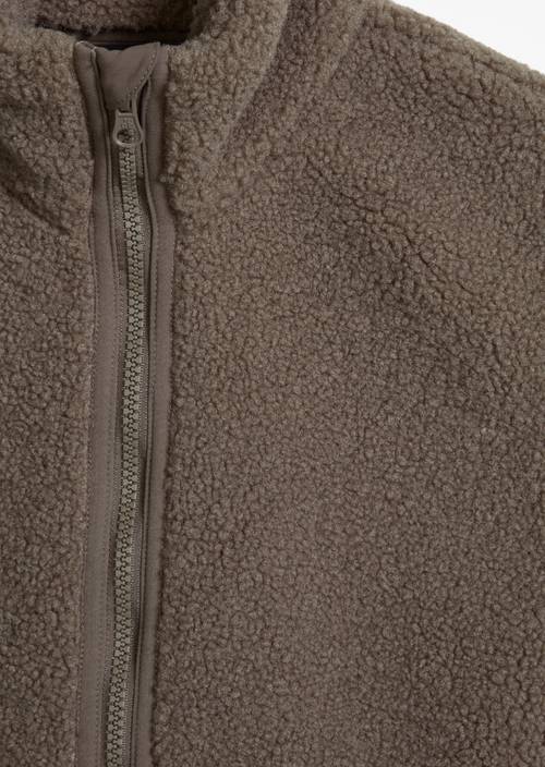TEENS-BOYS Teddy Vest Charlston Gray in detail view