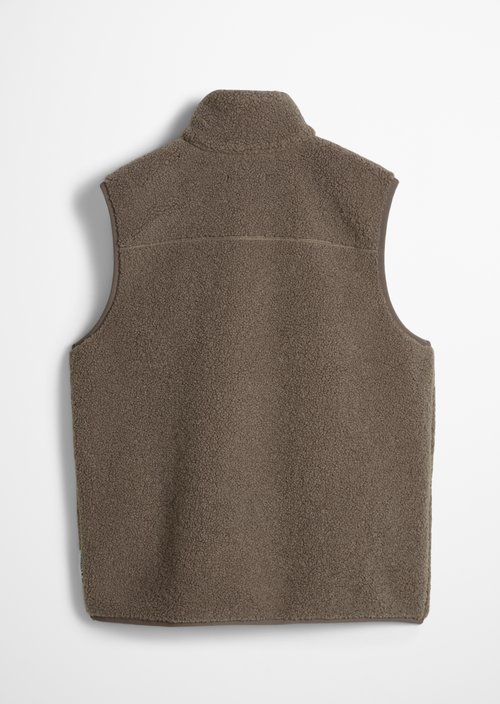 TEENS-BOYS Teddy Vest — Charlston Gray
