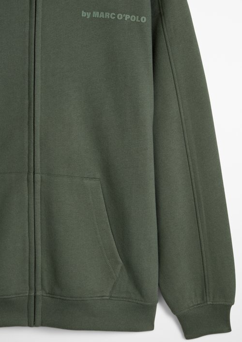 TEENS-BOYS Sweatshirt Jacket — Green