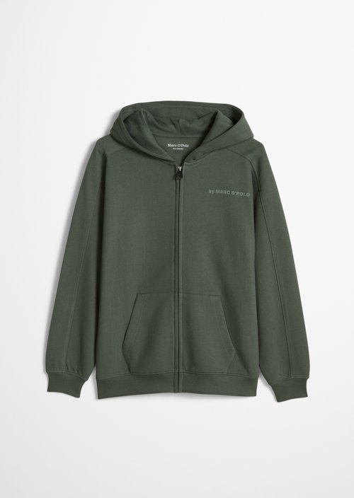 TEENS-BOYS Sweatshirt Jacket — Green