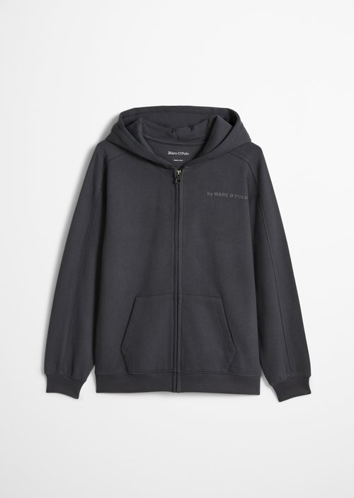 TEENS-BOYS Sweatshirt Jacket — Dark Grey