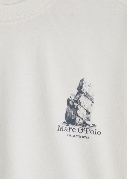 TEENS-BOYS T-shirt — White Cotton