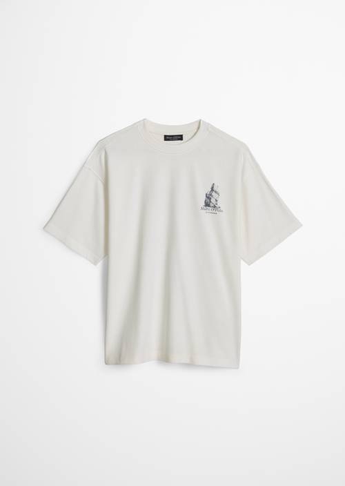 Tričko TEENS-BOYS White Cotton v předním pohledu