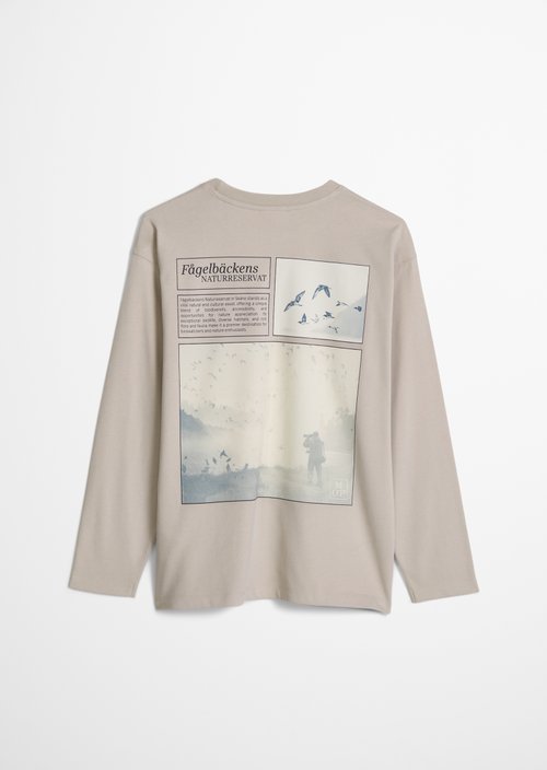 TEENS-BOYS Long-Sleeve Shirt — Gray Silk