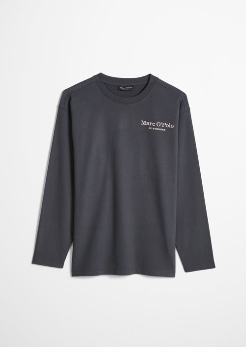 TEENS-BOYS Long-Sleeve Shirt — Dark Grey