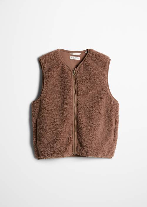 TEENS-‎GIRLS Teddyweste Brown in Frontalansicht