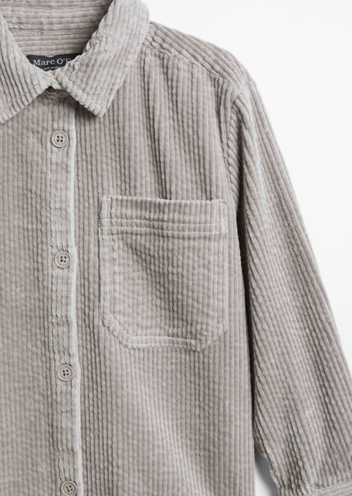 ‎KIDS- BOYS Overshirt Charlston Gray in Detailansicht