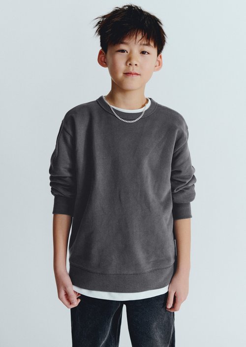 TEENS-BOYS Sweatshirt — Dark Grey