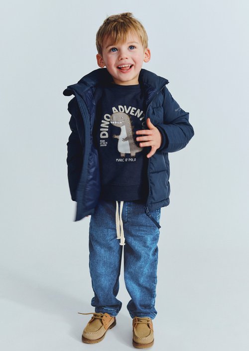 KIDS - BOYS Jeans — Mid Blue Denim