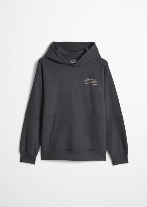 TEENS-BOYS Hoodie Dark Grey in front view