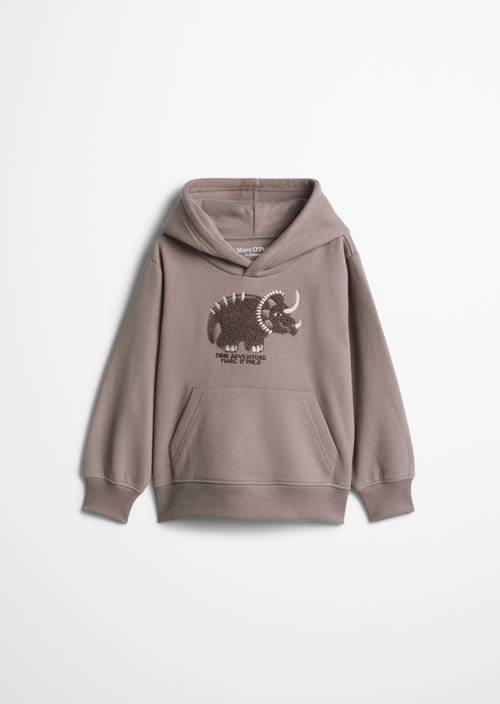 ‎Sweat à capuche KIDS - GARÇONS Charlston Gray en vue de face