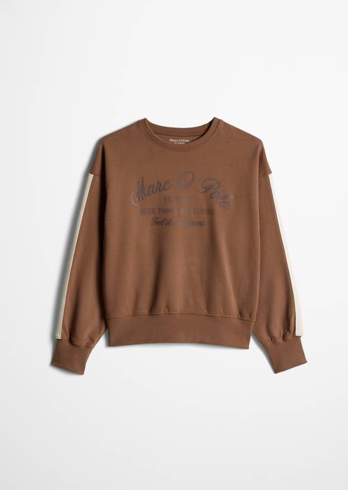 TEENS-GIRLS Sweatshirt Brown in Frontalansicht