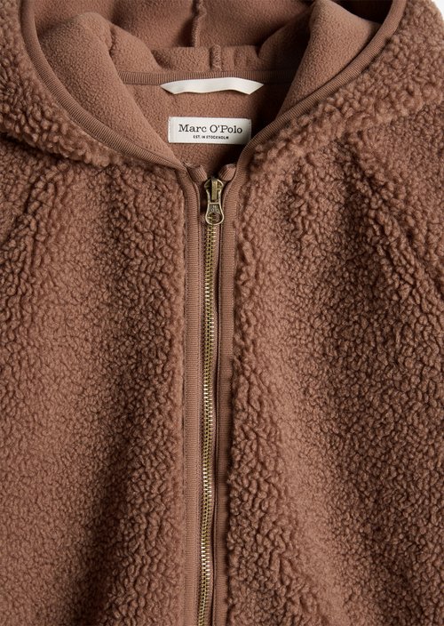 TEENS-GIRLS Teddy Jacket — Brown