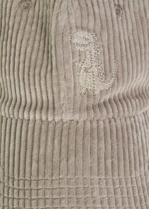 ‎KIDS - BOYS Corduroy Cap Gray Silk in detail view