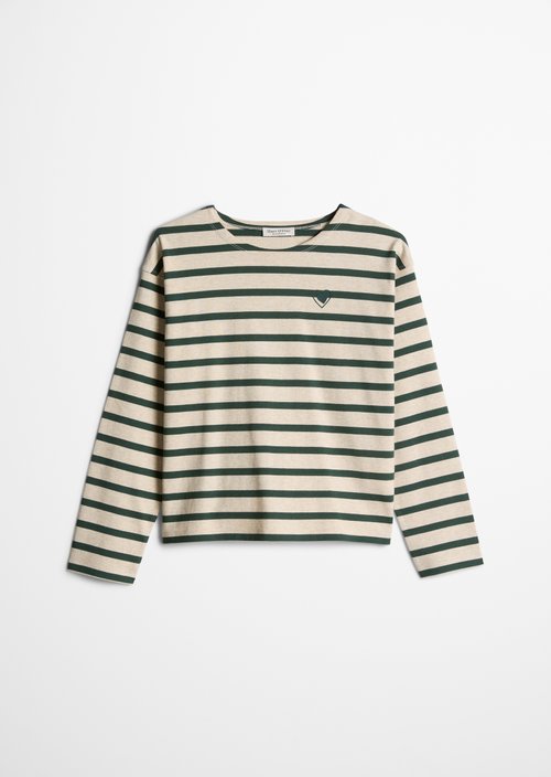 TEENS-GIRLS Long-Sleeve Shirt — Beige