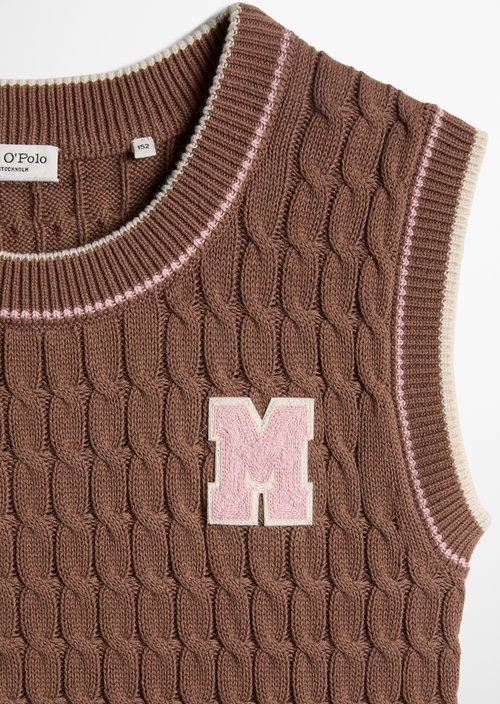 TEENS-GIRLS Tank Top — Brown