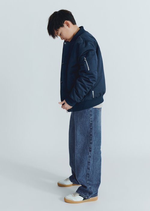 TEENS-BOYS Jeans — Mid Blue Denim