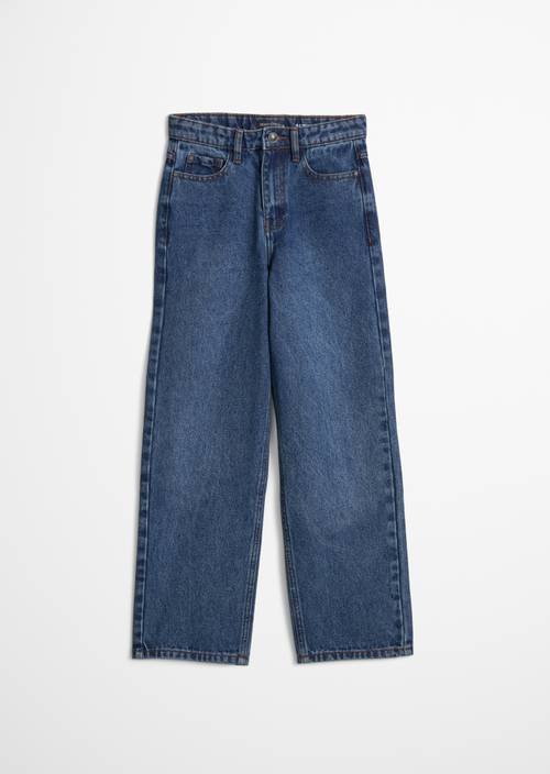 TEENS-BOYS Jeans Mid Blue Denim in front view
