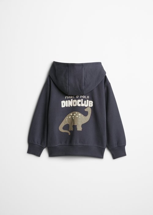 KIDS - BOYS Hooded Sweatshirt Jacket — Dark Navy