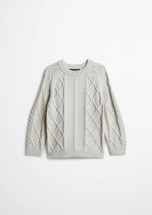 KIDS - BOYS Sweaters — Gray Silk