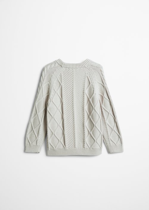 KIDS - BOYS Sweaters — Gray Silk